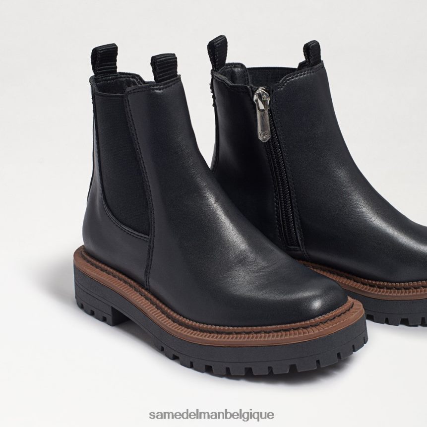 botte chelsea laguna Sam Edelman enfants Cuir noir JZ0XZ0968 chaussure