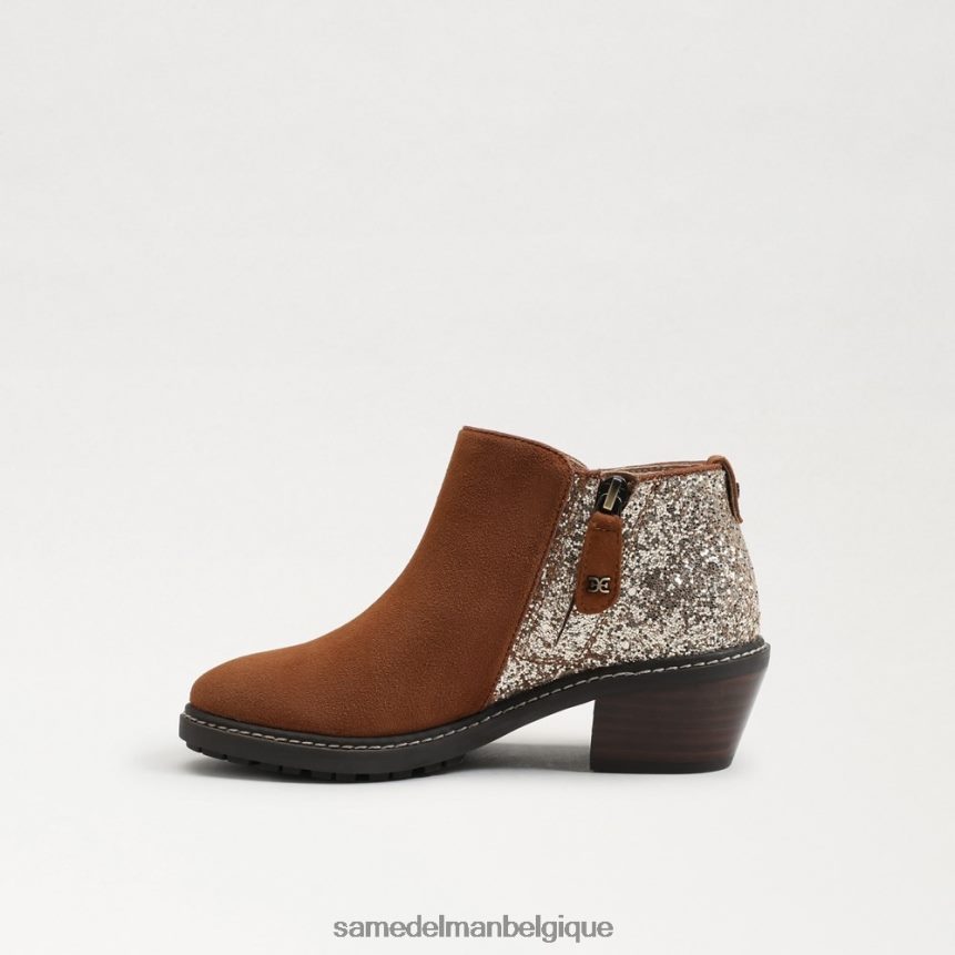 bottines pryce Sam Edelman enfants marron frontière JZ0XZ01004 chaussure