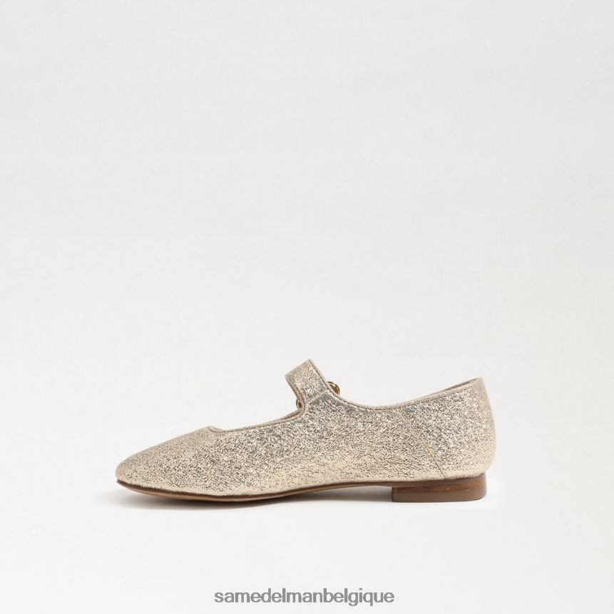 Michaela Mary Jane Sam Edelman enfants feuille d'or JZ0XZ0917 chaussure