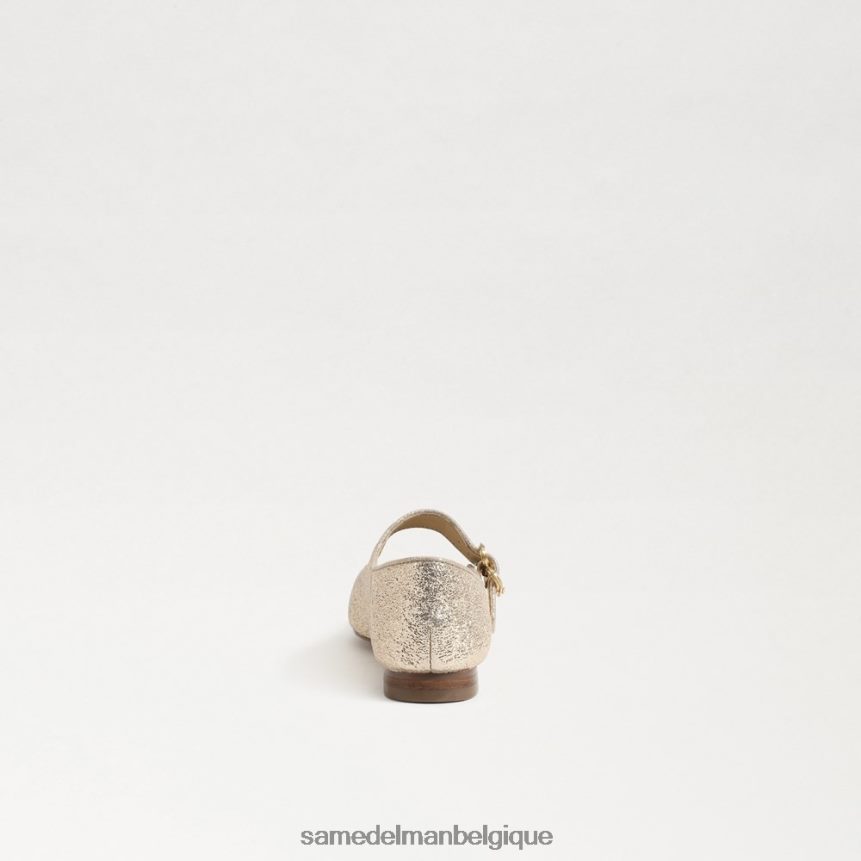 Michaela Mary Jane Sam Edelman enfants feuille d'or JZ0XZ0917 chaussure