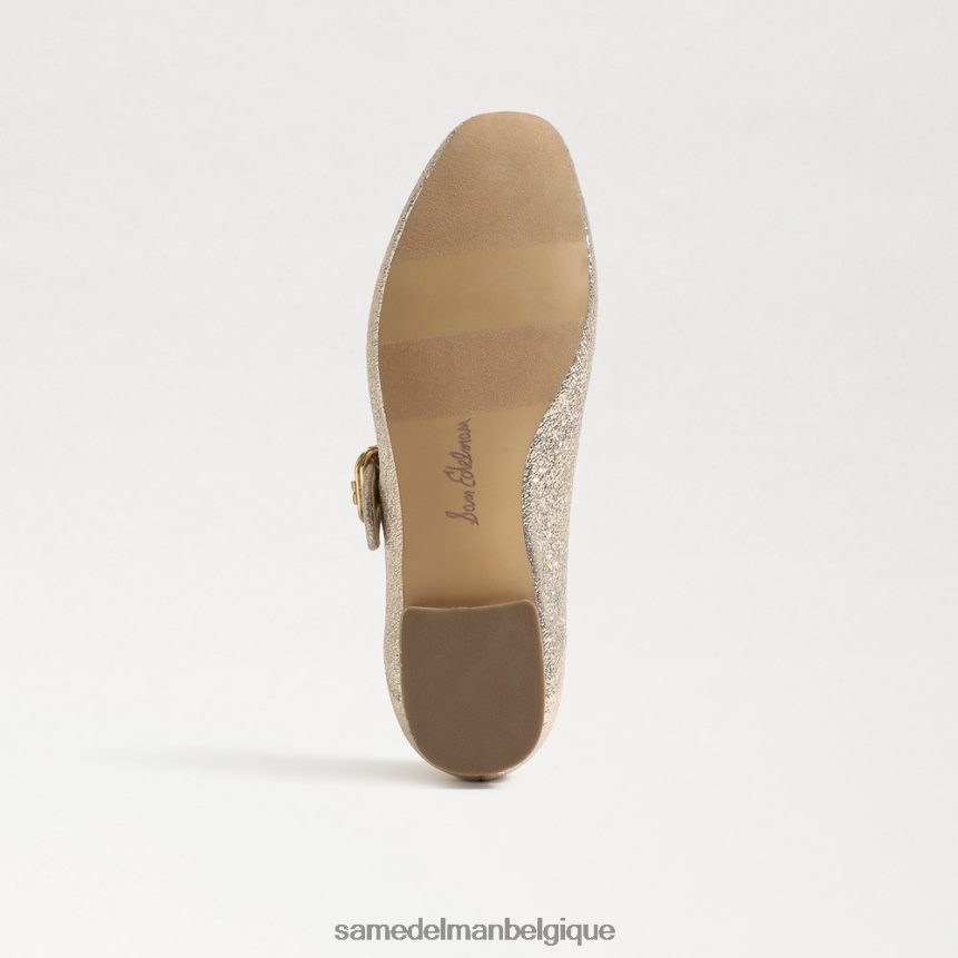 Michaela Mary Jane Sam Edelman enfants feuille d'or JZ0XZ0917 chaussure