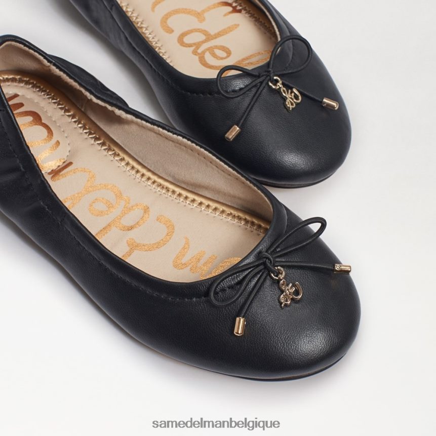 ballerines Felicia Sam Edelman enfants Cuir noir JZ0XZ0988 chaussure