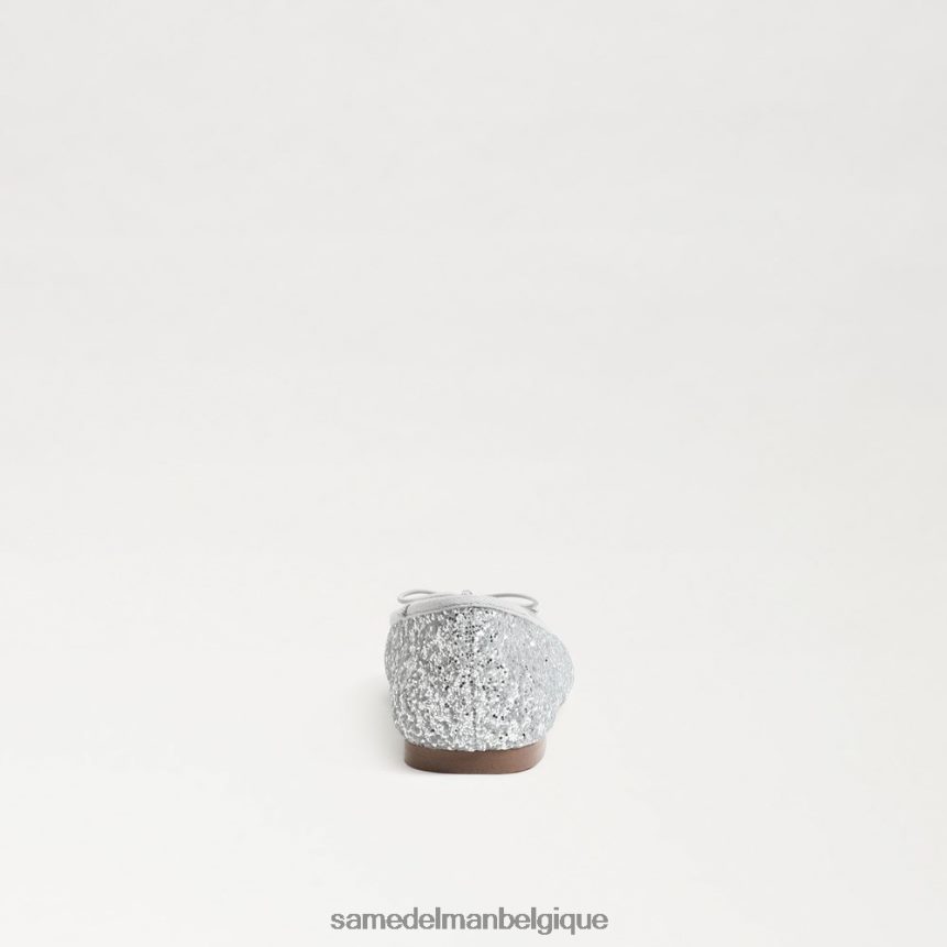 ballerines Felicia Sam Edelman enfants argent doux JZ0XZ0997 chaussure