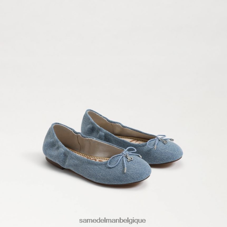 ballerines Felicia Sam Edelman enfants bleu montrose JZ0XZ0986 chaussure
