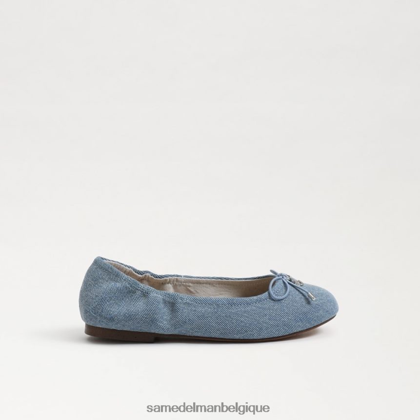 ballerines Felicia Sam Edelman enfants bleu montrose JZ0XZ0986 chaussure