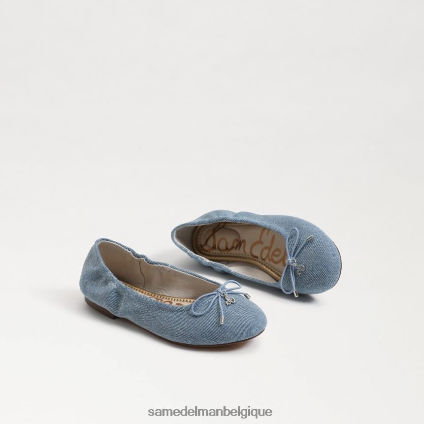 ballerines Felicia Sam Edelman enfants bleu montrose JZ0XZ0986 chaussure