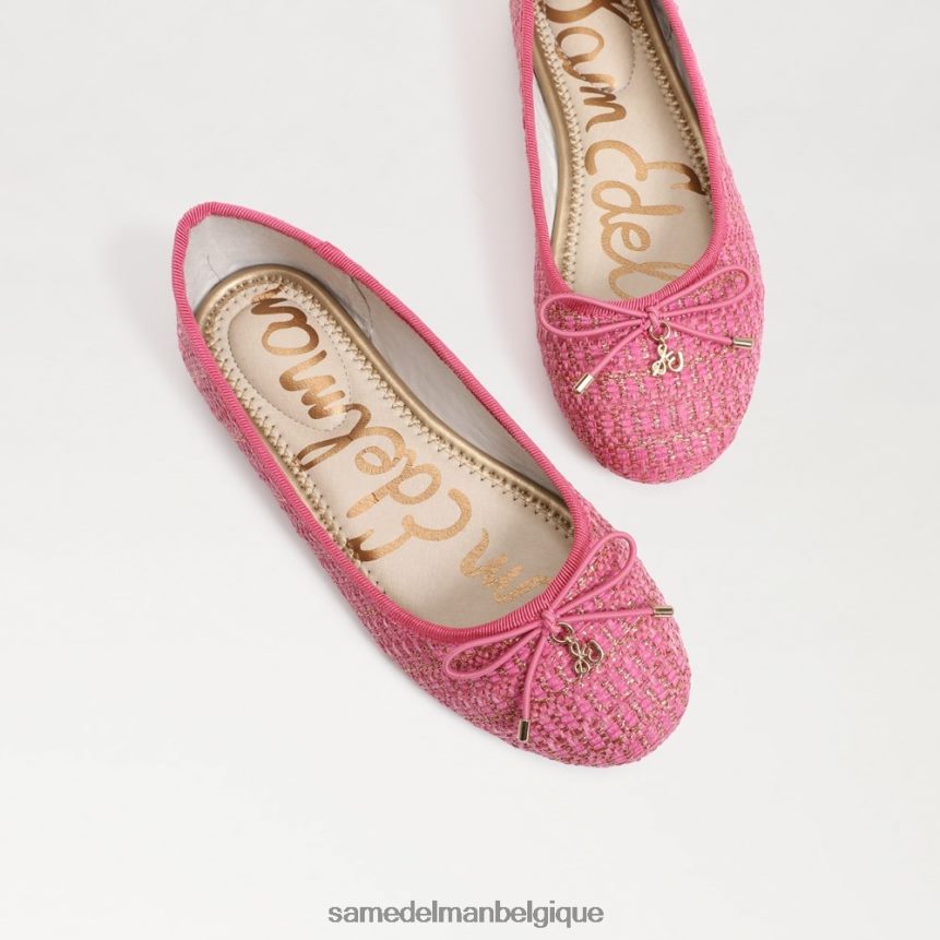 ballerines Felicia Sam Edelman enfants rose rose multicolore JZ0XZ0995 chaussure