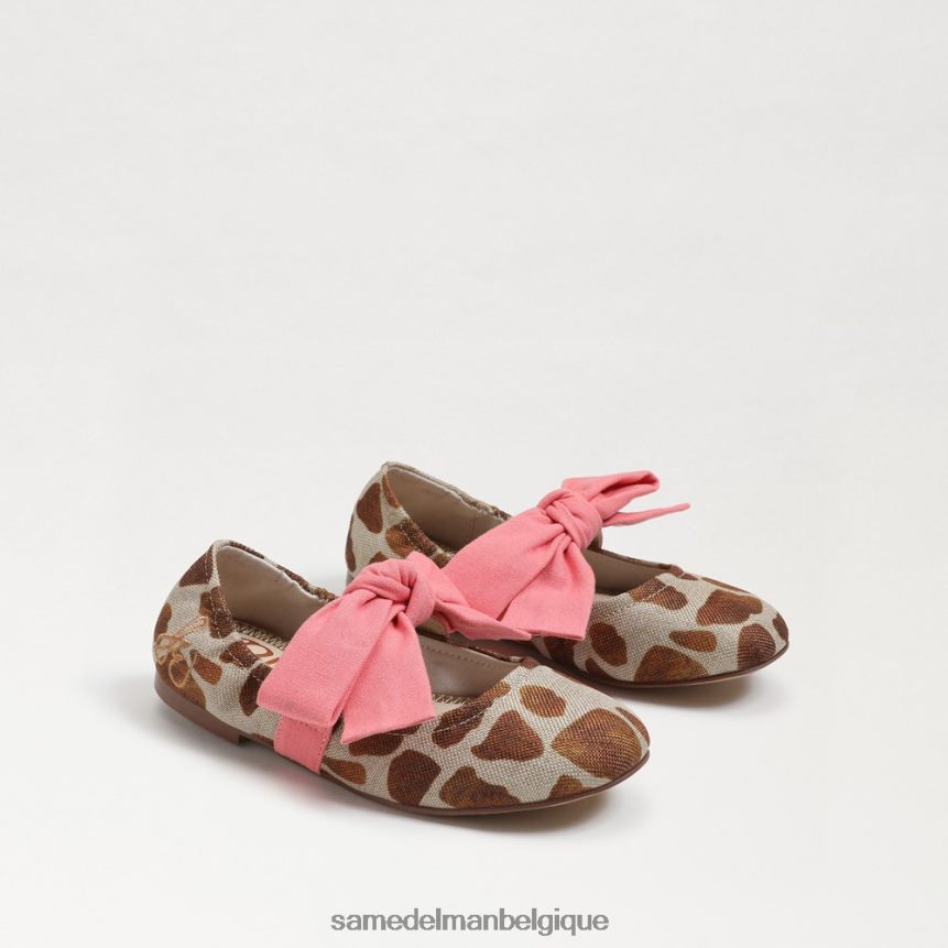 ballerines Felicity Sam Edelman enfants girafe ivoire/beige JZ0XZ01023 chaussure