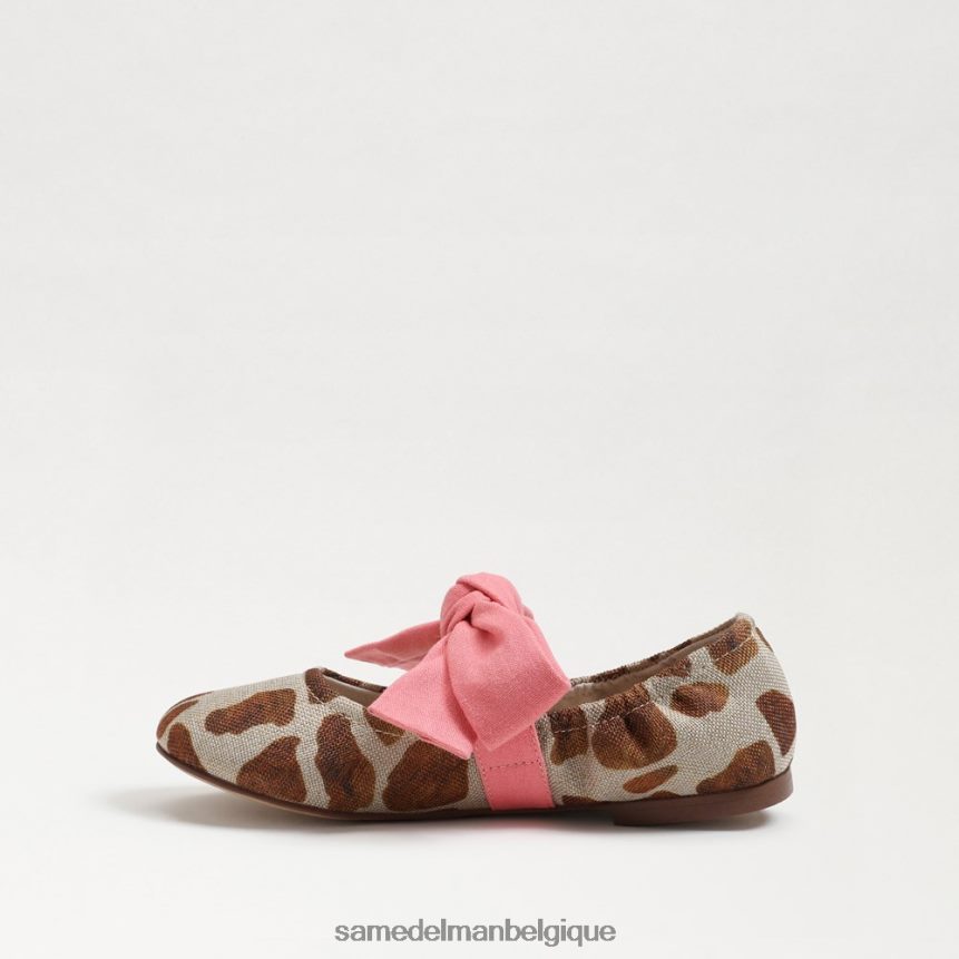 ballerines Felicity Sam Edelman enfants girafe ivoire/beige JZ0XZ01023 chaussure