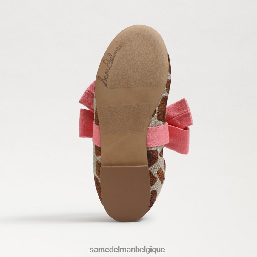 ballerines Felicity Sam Edelman enfants girafe ivoire/beige JZ0XZ01023 chaussure