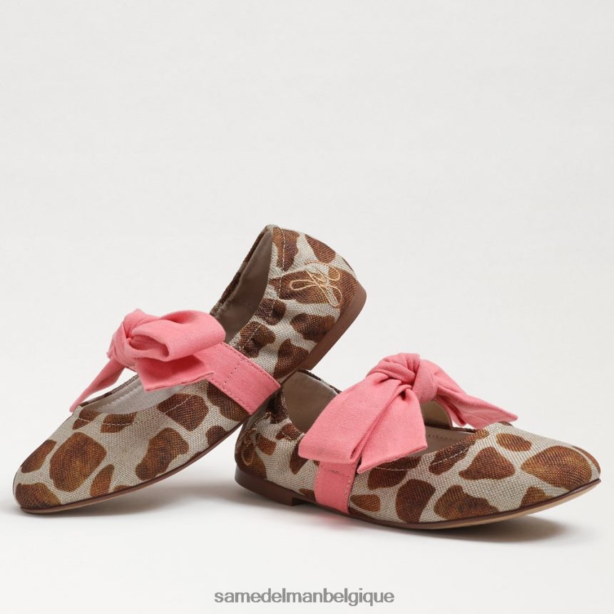 ballerines Felicity Sam Edelman enfants girafe ivoire/beige JZ0XZ01023 chaussure