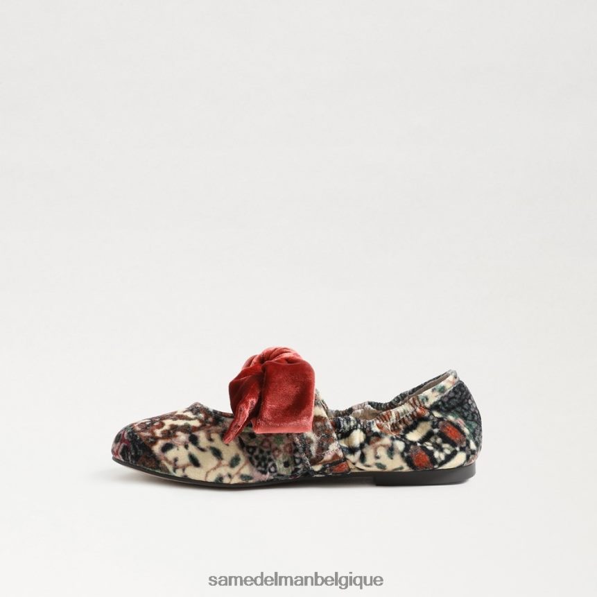 ballerines Felicity Sam Edelman enfants ivoire/orange JZ0XZ01021 chaussure