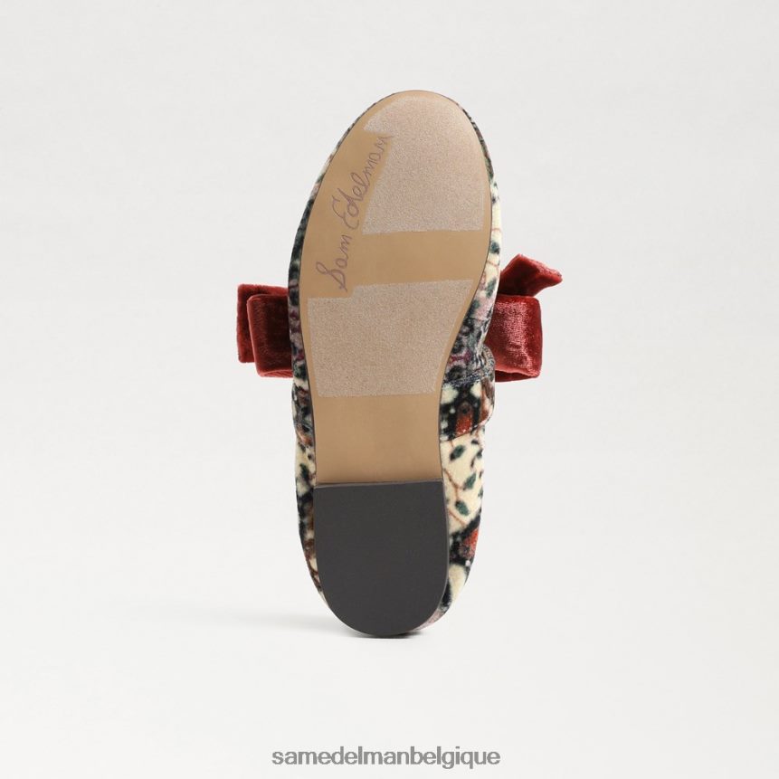 ballerines Felicity Sam Edelman enfants ivoire/orange JZ0XZ01021 chaussure