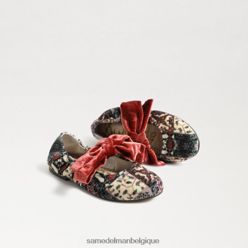 ballerines Felicity Sam Edelman enfants ivoire/orange JZ0XZ01021 chaussure