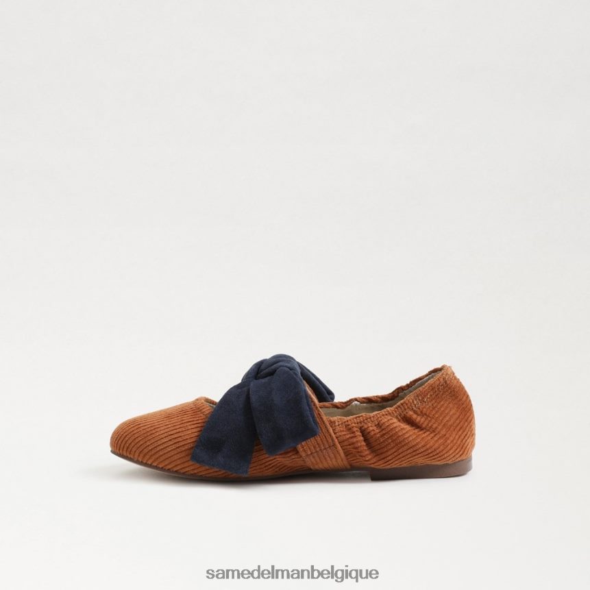 ballerines Felicity Sam Edelman enfants moutarde/marine JZ0XZ01020 chaussure