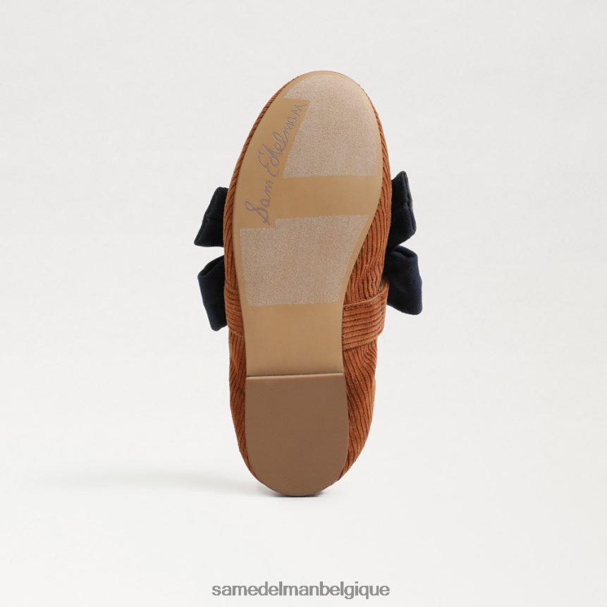 ballerines Felicity Sam Edelman enfants moutarde/marine JZ0XZ01020 chaussure