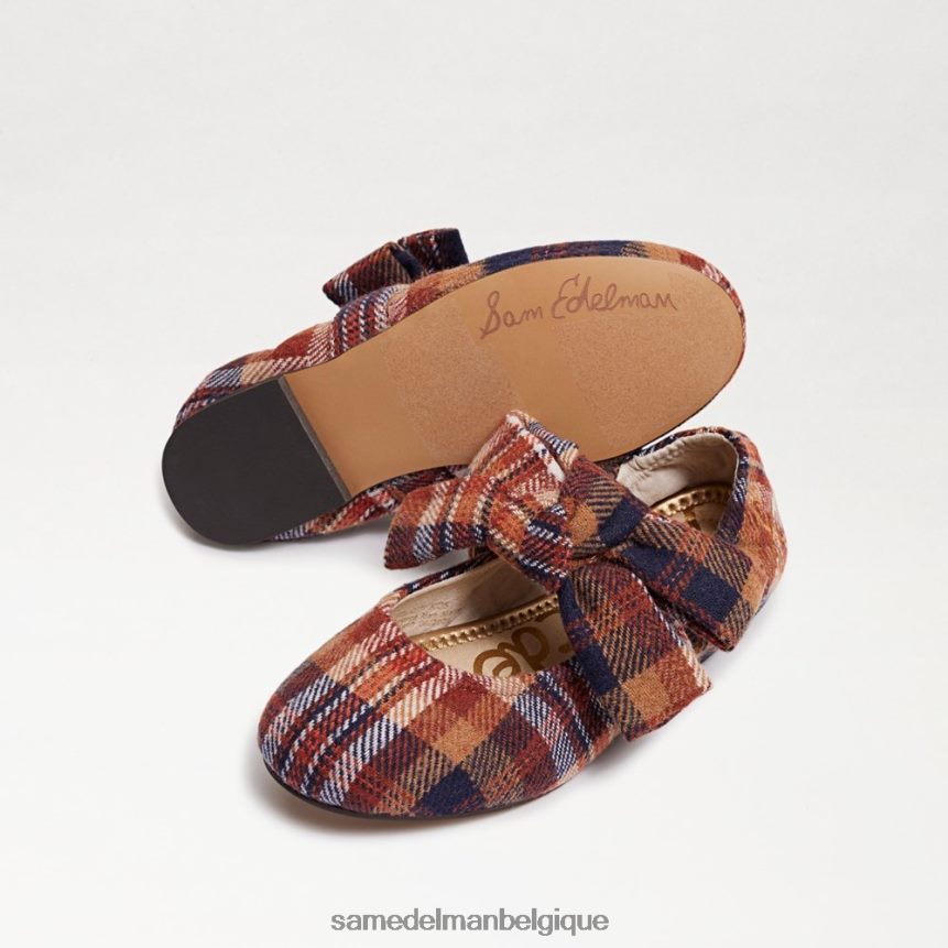 ballerines Felicity Sam Edelman enfants rouille multi JZ0XZ01024 chaussure