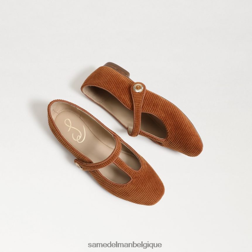 mélodie Mary Jane Sam Edelman enfants moutarde JZ0XZ01051 chaussure