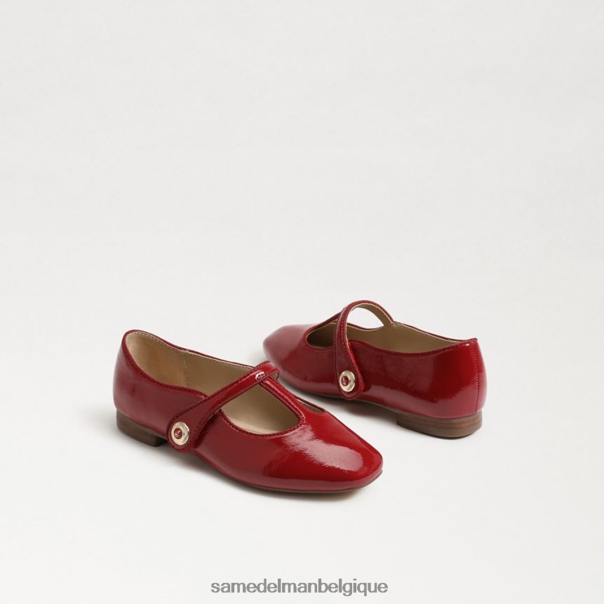 mélodie Mary Jane Sam Edelman enfants rouge foncé JZ0XZ01053 chaussure
