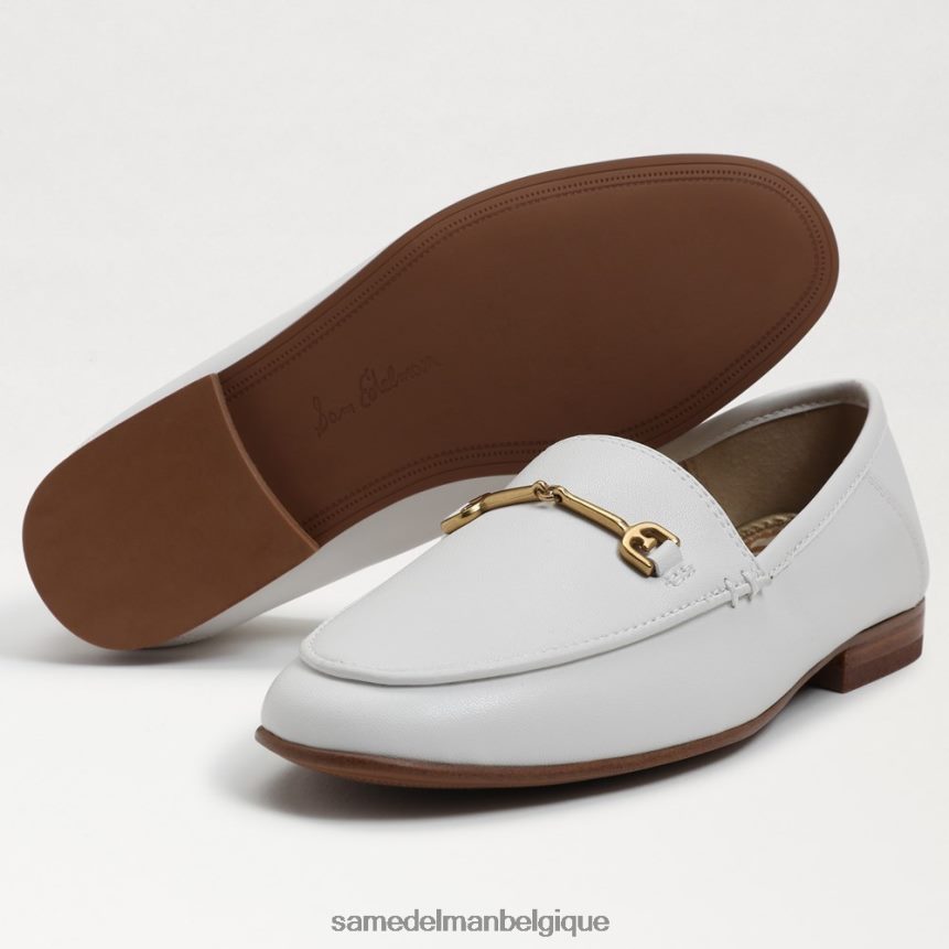 mocassin Loraine Sam Edelman enfants blanc brillant JZ0XZ0897 chaussure