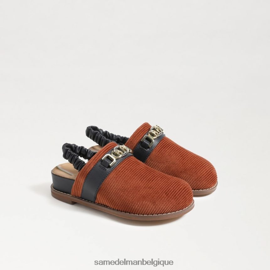 sabot de juin Sam Edelman enfants moutarde/marine JZ0XZ01062 chaussure