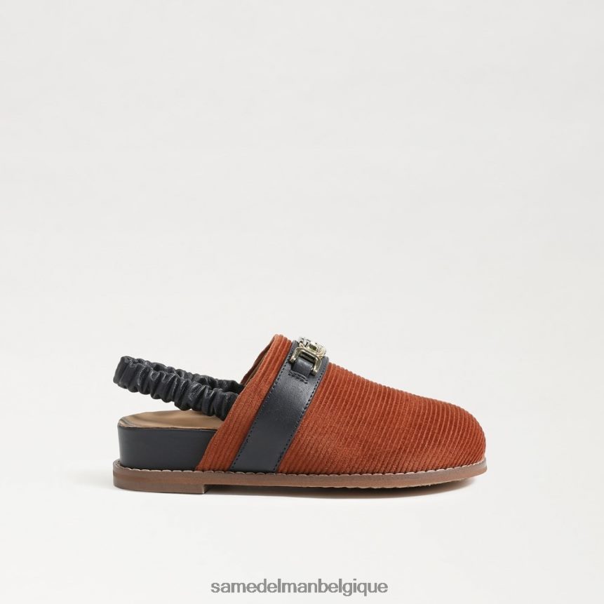 sabot de juin Sam Edelman enfants moutarde/marine JZ0XZ01062 chaussure