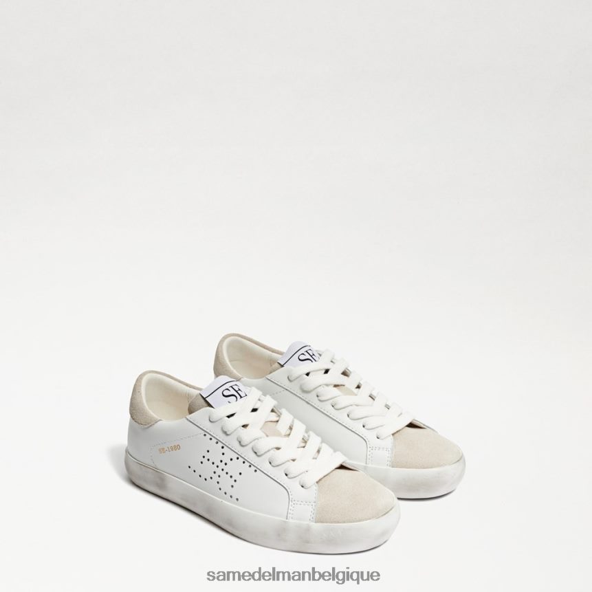 sneaker aubrie Sam Edelman enfants blanc/gris JZ0XZ01017 chaussure