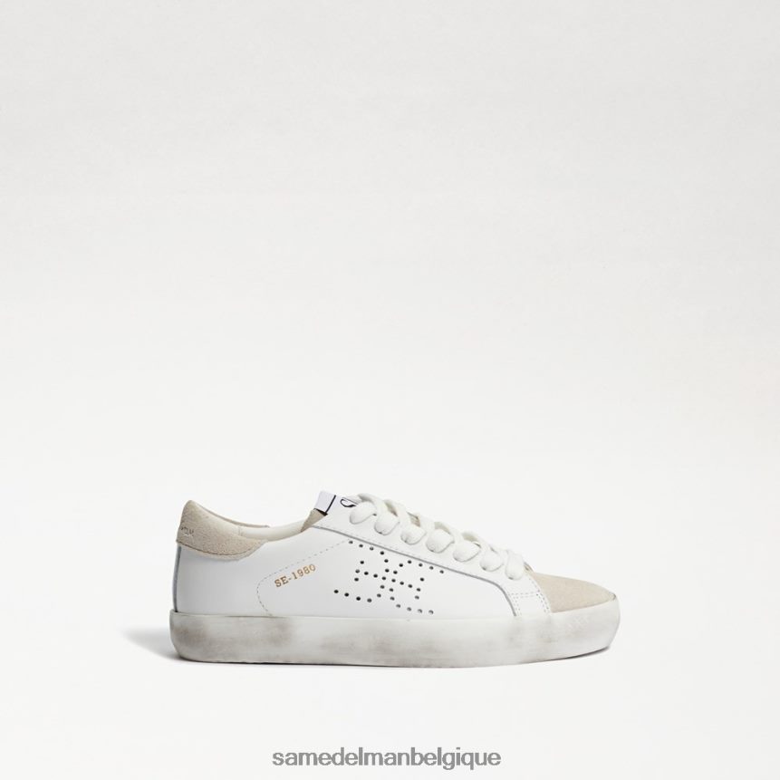 sneaker aubrie Sam Edelman enfants blanc/gris JZ0XZ01017 chaussure