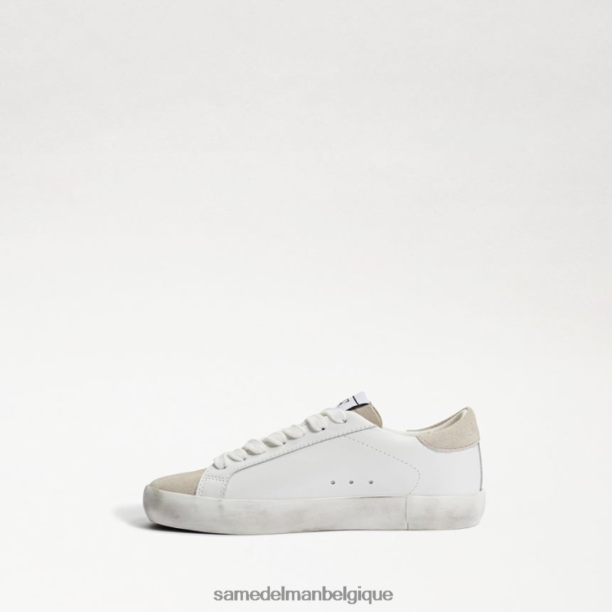 sneaker aubrie Sam Edelman enfants blanc/gris JZ0XZ01017 chaussure