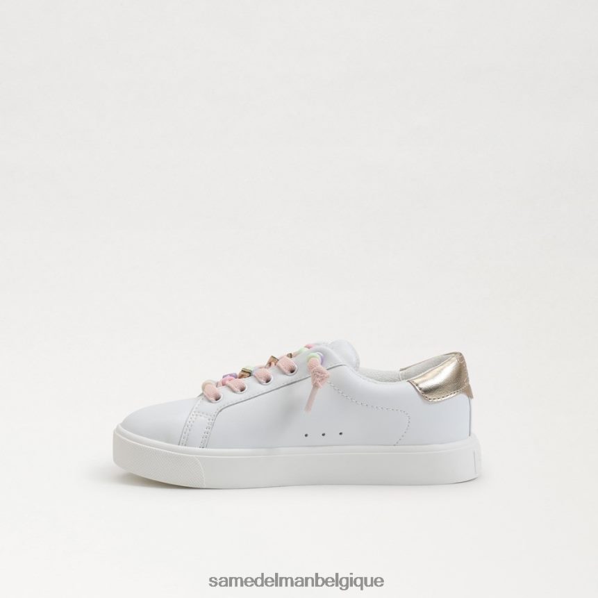 sneaker éthylique Sam Edelman enfants blanc brillant JZ0XZ0911 chaussure