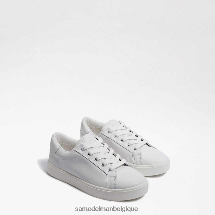 sneaker éthylique Sam Edelman enfants cuir blanc JZ0XZ0910 chaussure