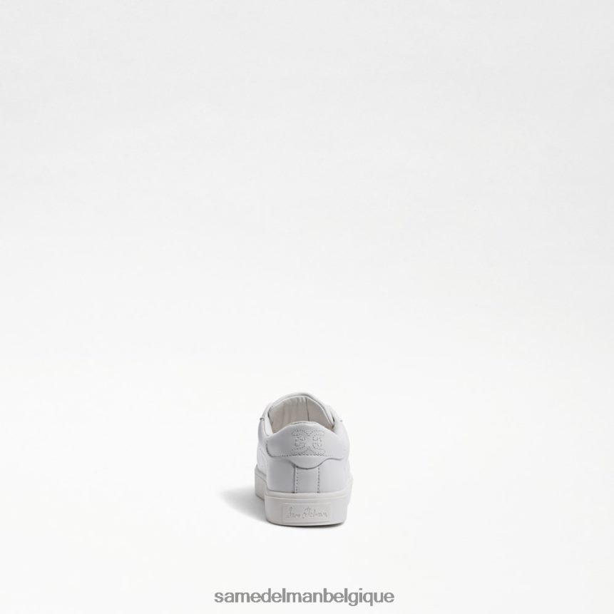 sneaker éthylique Sam Edelman enfants cuir blanc JZ0XZ0910 chaussure