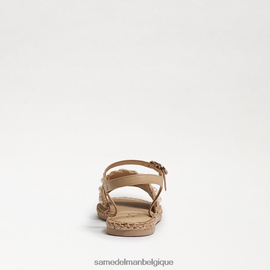 sandale de houx Sam Edelman enfants lin naturel JZ0XZ01049 chaussure