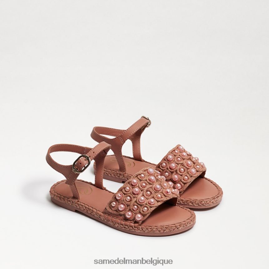sandale de houx Sam Edelman enfants lin rose JZ0XZ01050 chaussure