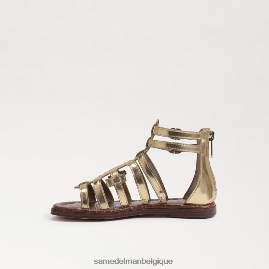 sandale gladiateur ginnie Sam Edelman enfants ambre or JZ0XZ01030 chaussure