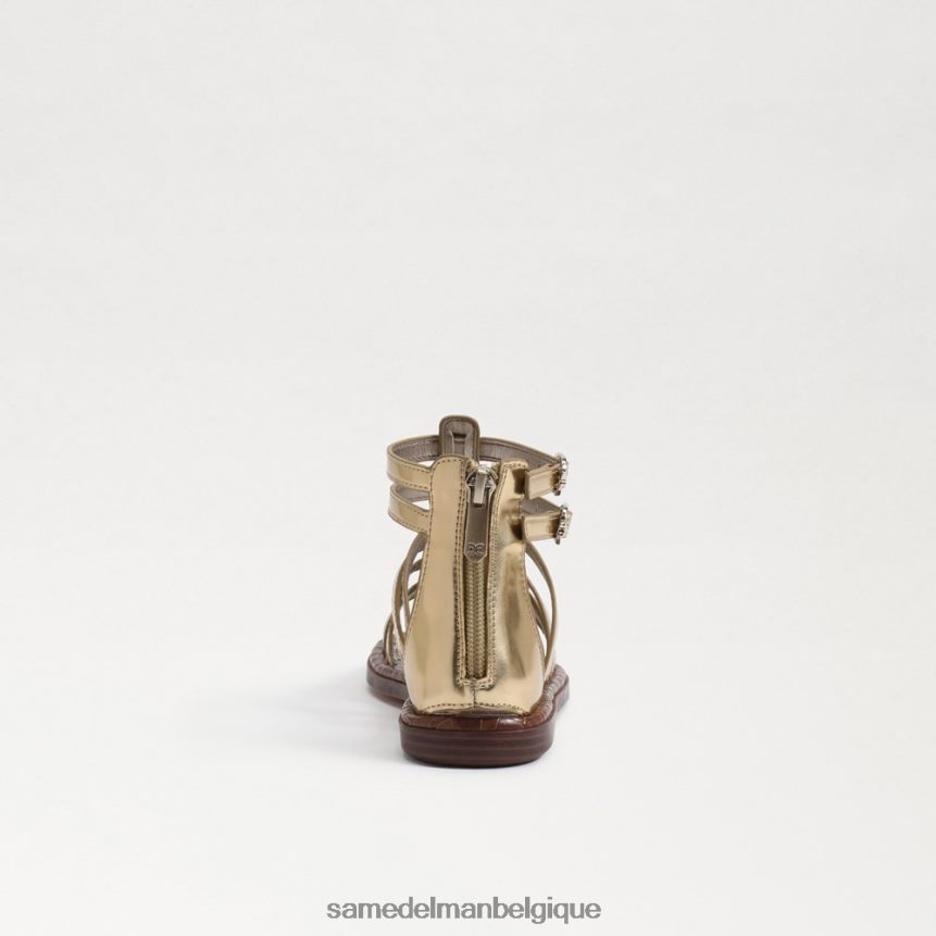 sandale gladiateur ginnie Sam Edelman enfants ambre or JZ0XZ01030 chaussure