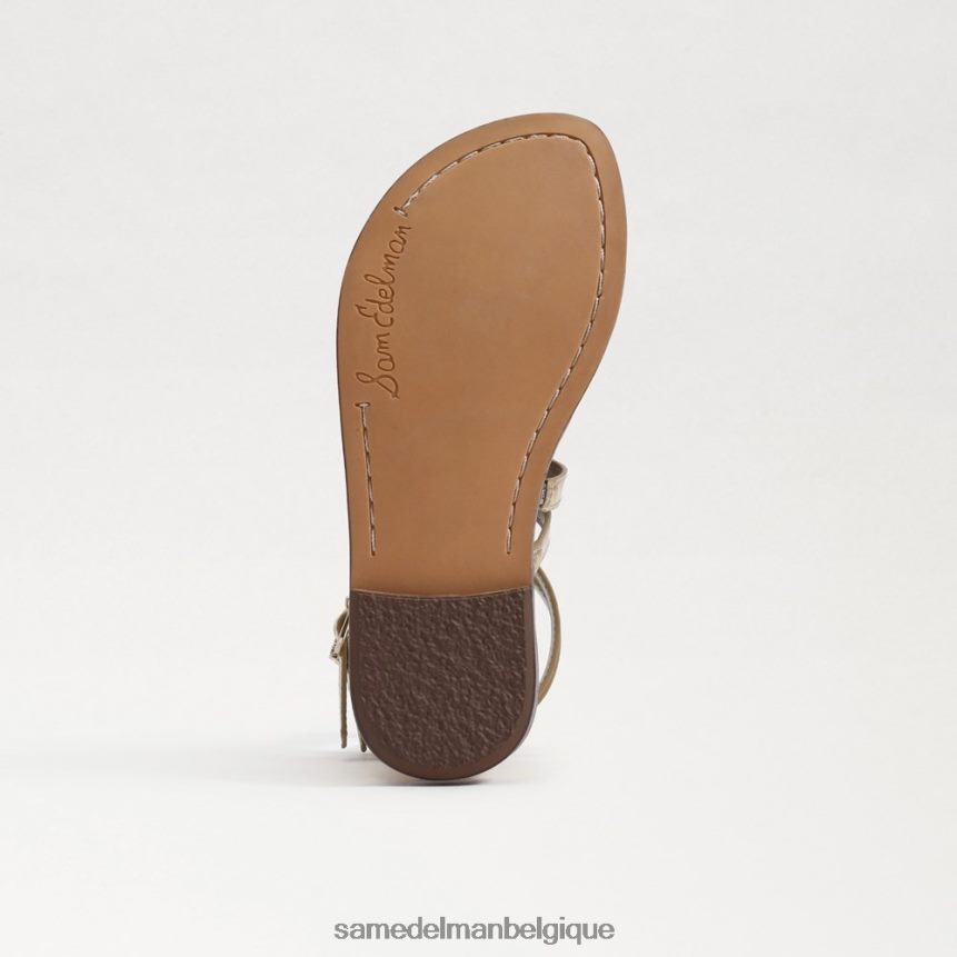 sandale gladiateur ginnie Sam Edelman enfants ambre or JZ0XZ01030 chaussure