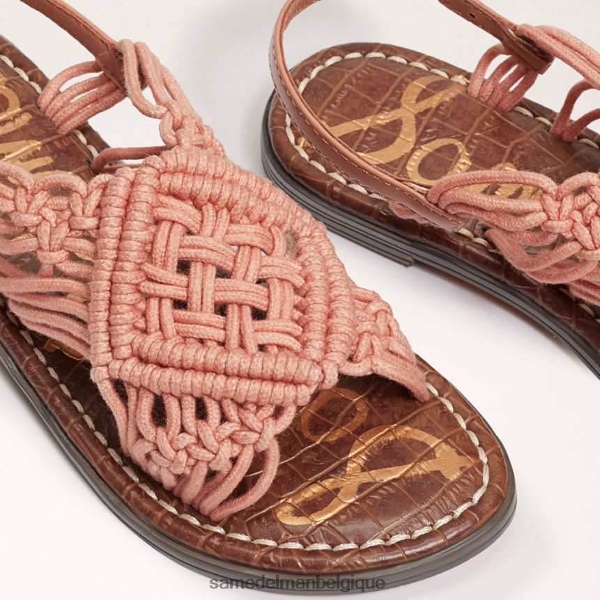 sandale gus Sam Edelman enfants bronzage chamois JZ0XZ01034 chaussure