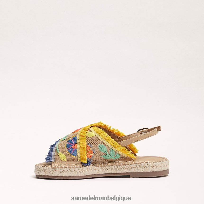 sandale kayden Sam Edelman enfants naturel/jaune JZ0XZ01033 chaussure
