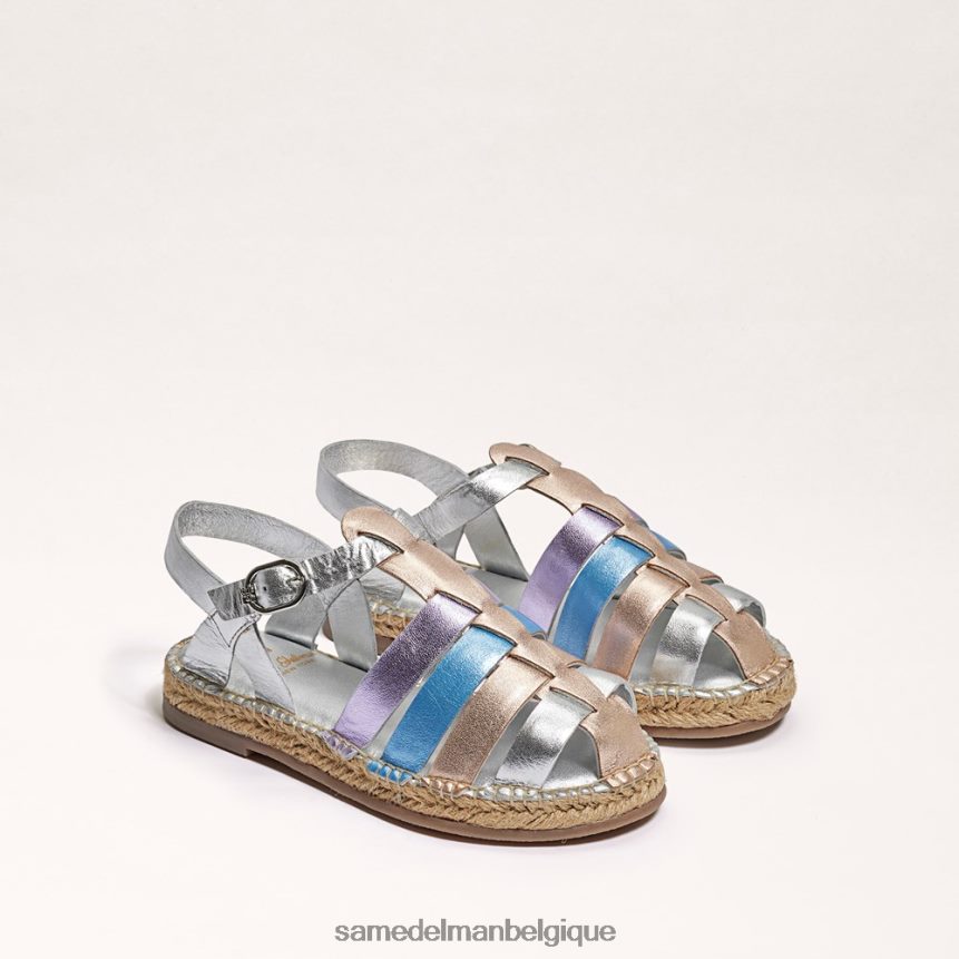 sandale kora Sam Edelman enfants argent doux/or rose JZ0XZ01040 chaussure