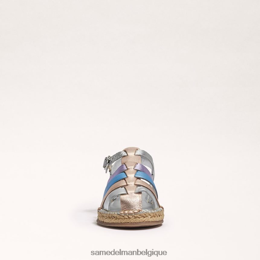 sandale kora Sam Edelman enfants argent doux/or rose JZ0XZ01040 chaussure