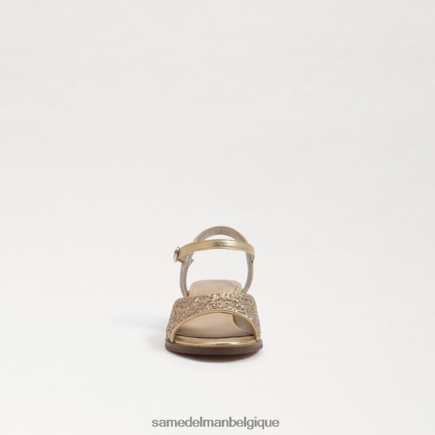 sandale à talon bloc Sam Edelman enfants ambre or JZ0XZ01036 chaussure