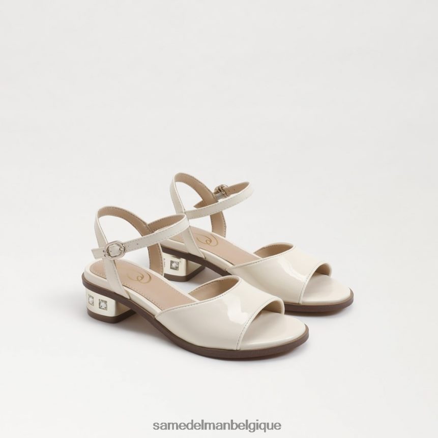 sandale à talon bloc Sam Edelman enfants porcelaine JZ0XZ01038 chaussure