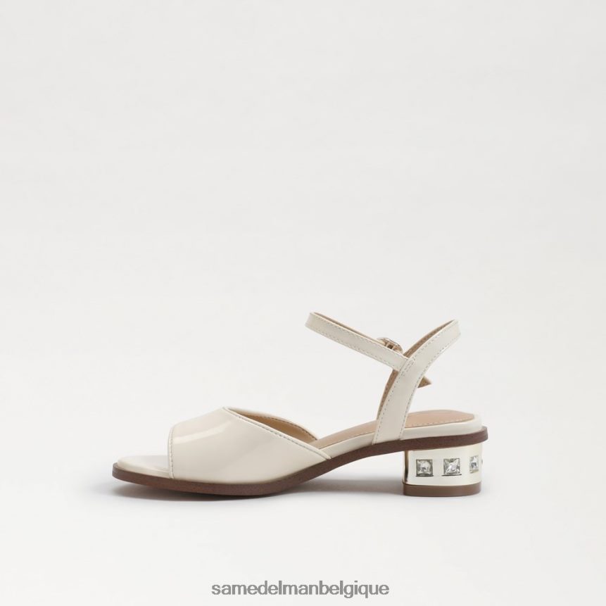 sandale à talon bloc Sam Edelman enfants porcelaine JZ0XZ01038 chaussure