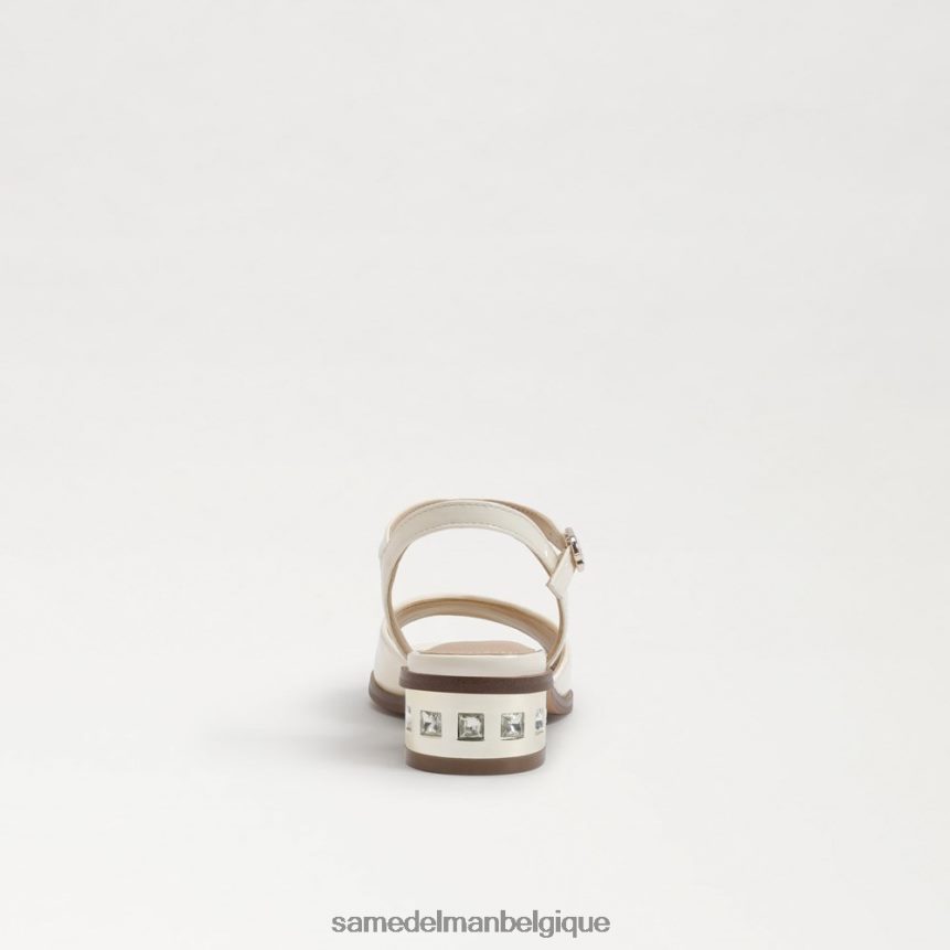 sandale à talon bloc Sam Edelman enfants porcelaine JZ0XZ01038 chaussure