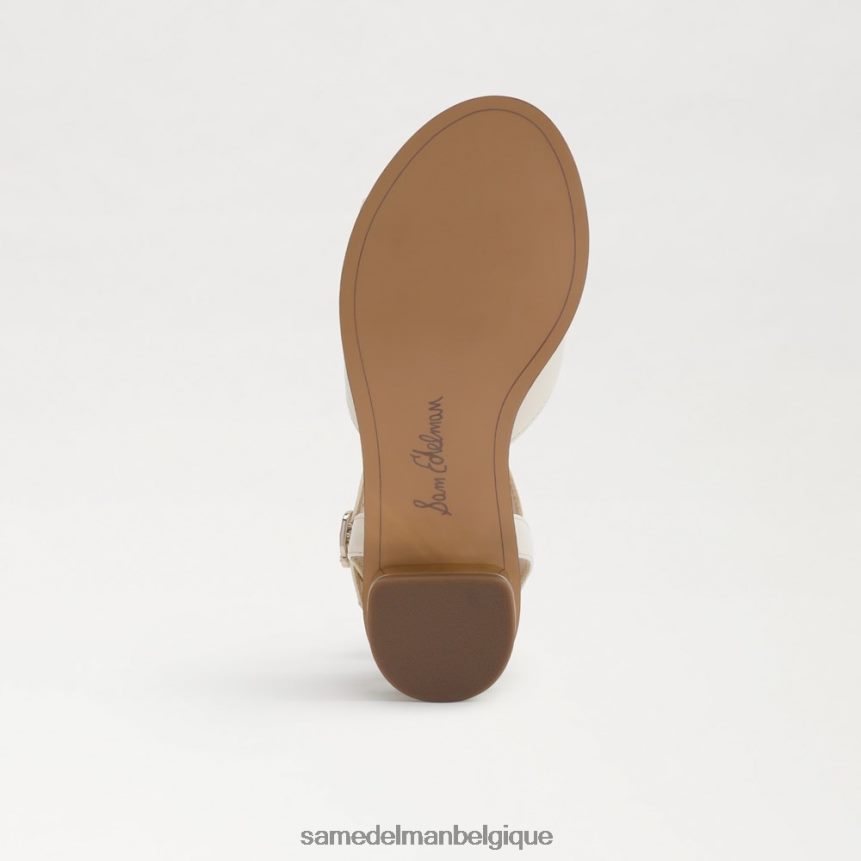 sandale à talon bloc Sam Edelman enfants porcelaine JZ0XZ01038 chaussure
