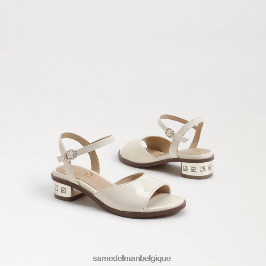 sandale à talon bloc Sam Edelman enfants porcelaine JZ0XZ01038 chaussure