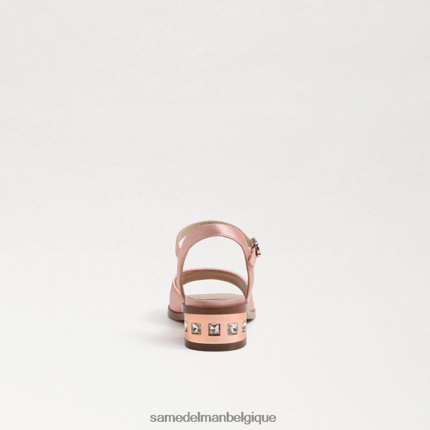 sandale à talon bloc Sam Edelman enfants sel rose JZ0XZ01037 chaussure