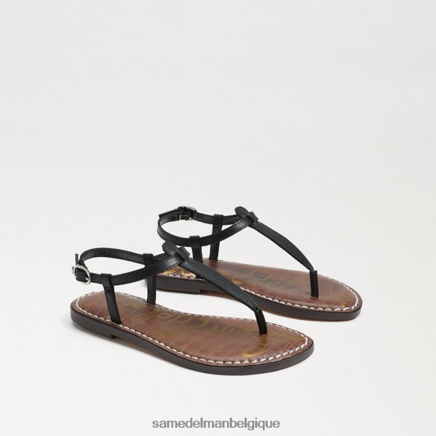 sandale tong gigi Sam Edelman enfants Cuir noir JZ0XZ0939 chaussure