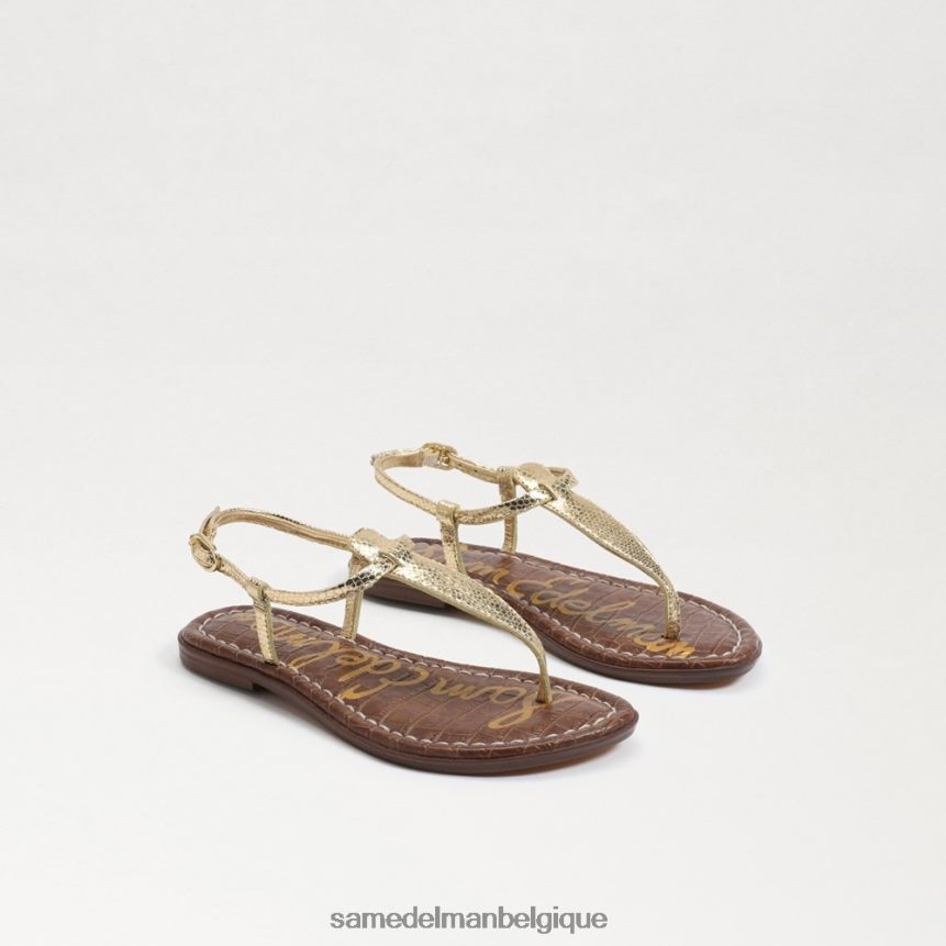 sandale tong gigi Sam Edelman enfants ambre or JZ0XZ0959 chaussure